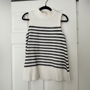 Moth Cream Textured Knit Top